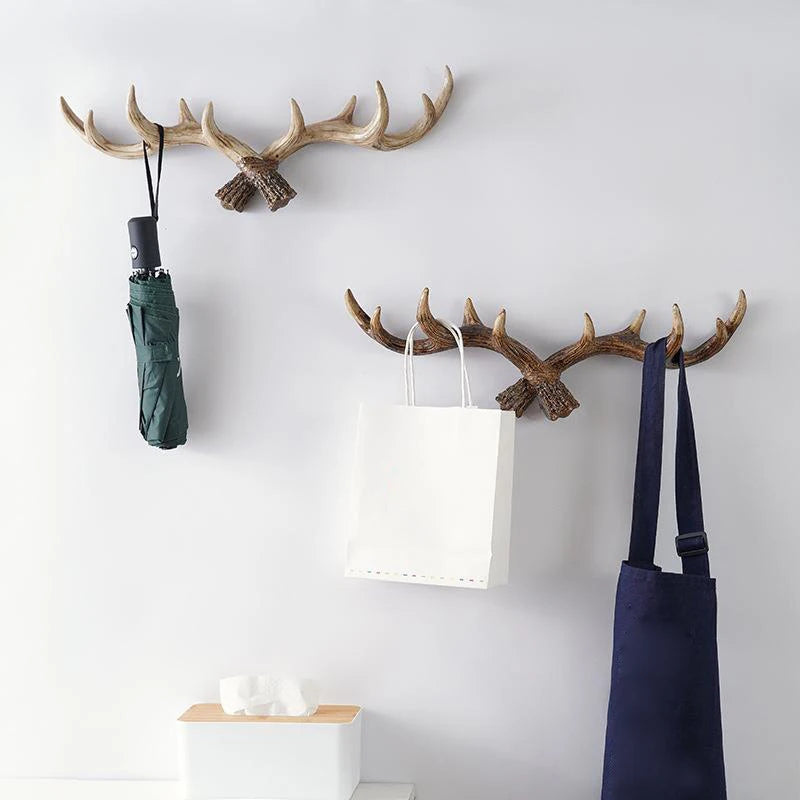 Deer Antler Wall Hooks