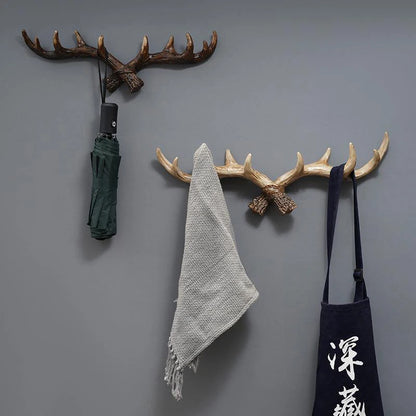 Deer Antler Wall Hooks